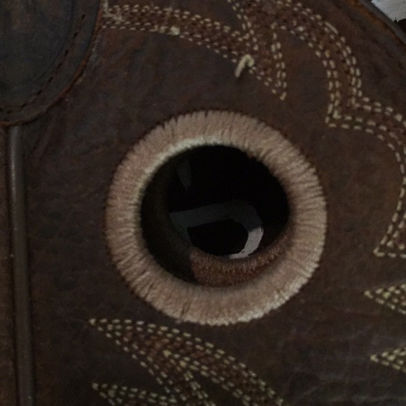 Ariat cowboy boots with spur ledge -Brown - 7.5 D - Picture 4 of 7